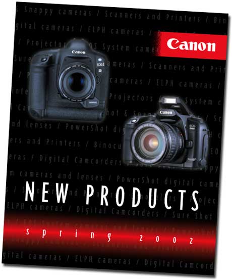 Canon New Product brochure